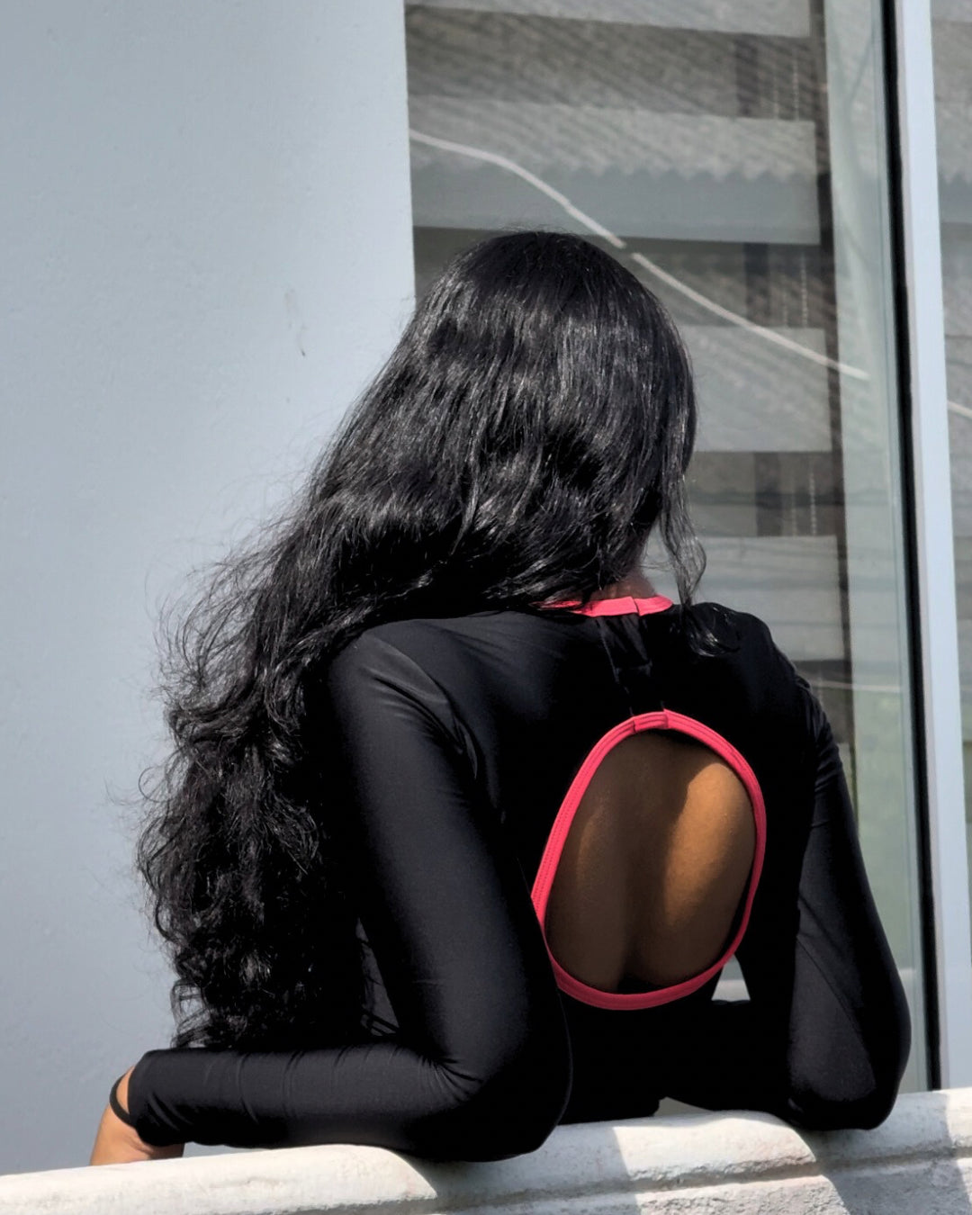 Black coral body shaper